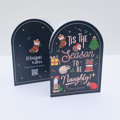 Tis the Season to Be Naughty Greeting Card